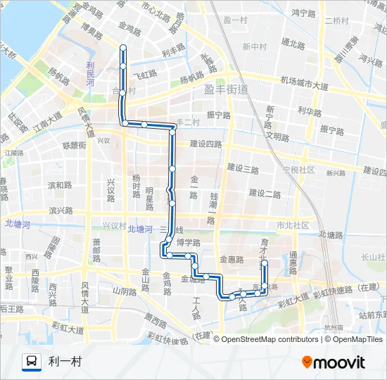 651路 Bus Line Map