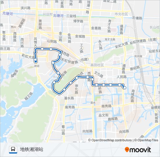 659路 bus Line Map