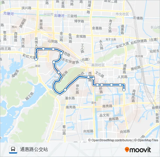 659路 Bus Line Map