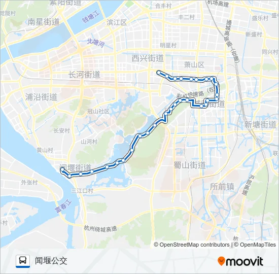 716路 Bus Line Map