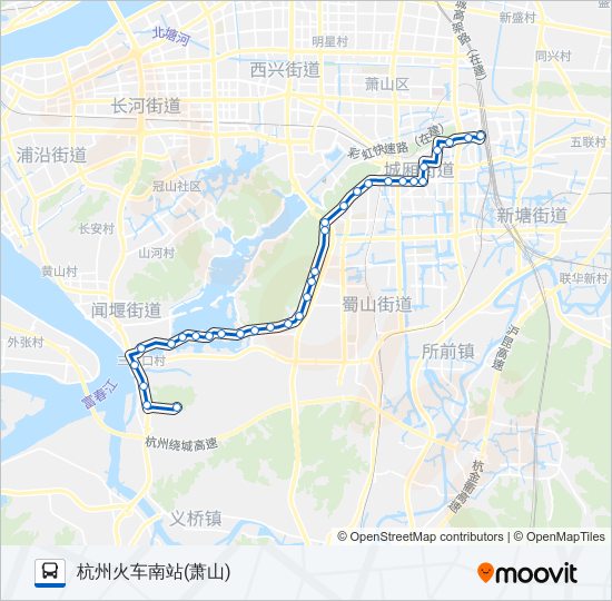 726路 bus Line Map