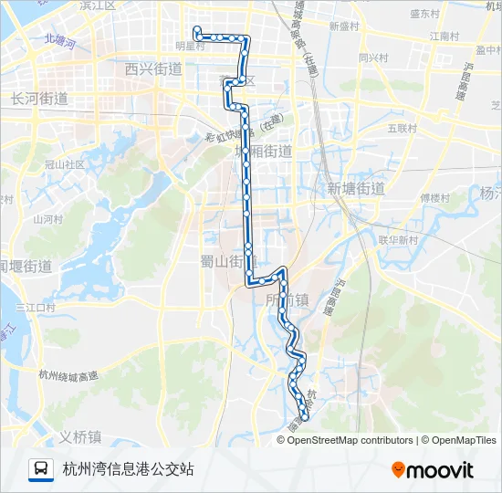 730路 Bus Line Map