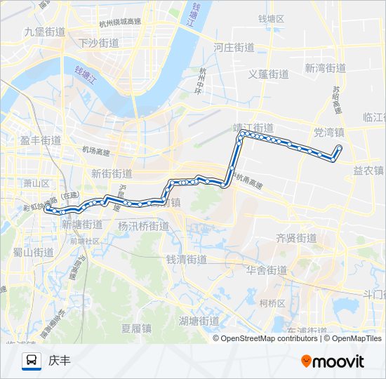 748路 bus Line Map