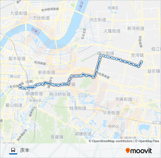 748路 Bus Line Map