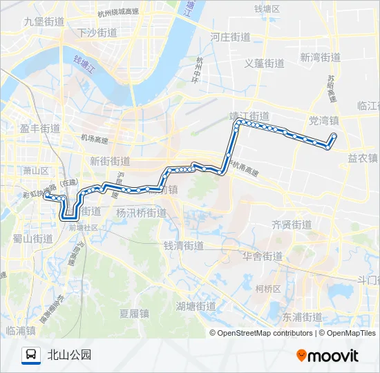 748路 Bus Line Map