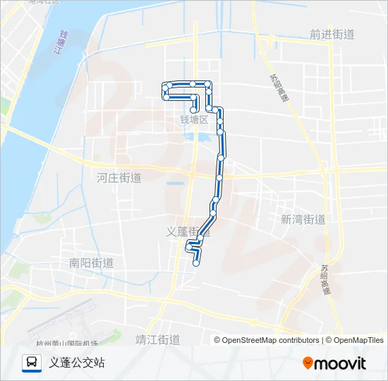 749路 Bus Line Map