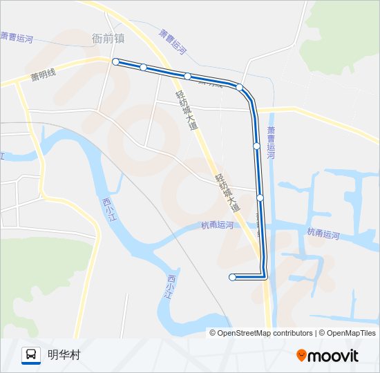 758路 bus Line Map