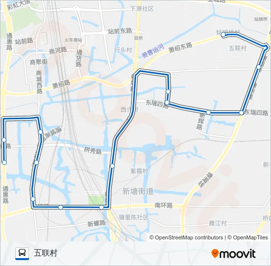 759路 Bus Line Map