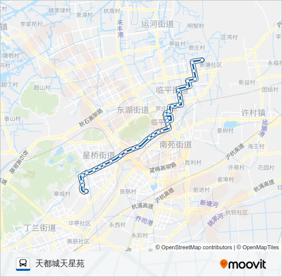 762路 Bus Line Map