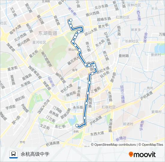 763路 Bus Line Map