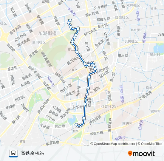 763路 Bus Line Map