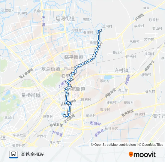 765路 Bus Line Map