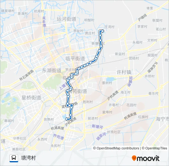 765路 Bus Line Map