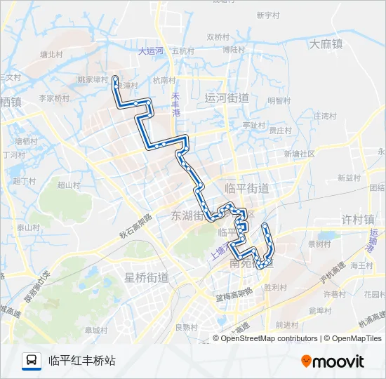 766路 Bus Line Map