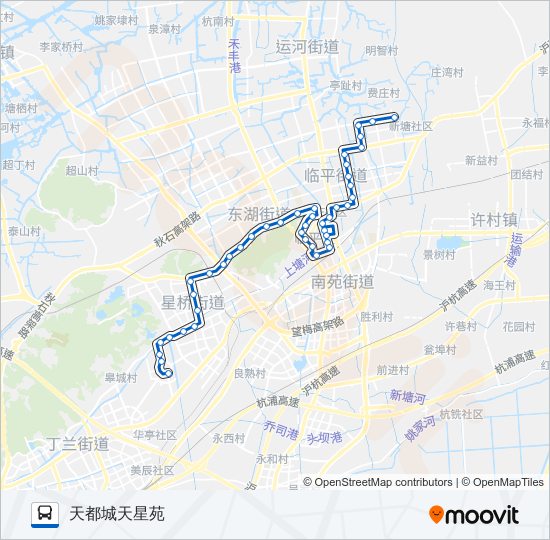767路 bus Line Map