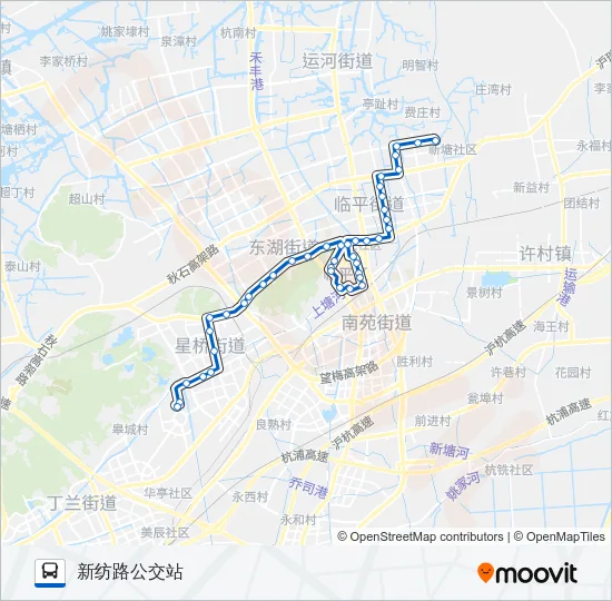 767路 Bus Line Map