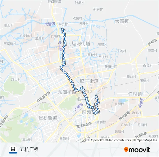 768路 Bus Line Map