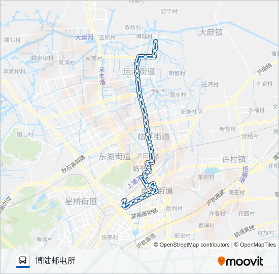 769路 Bus Line Map
