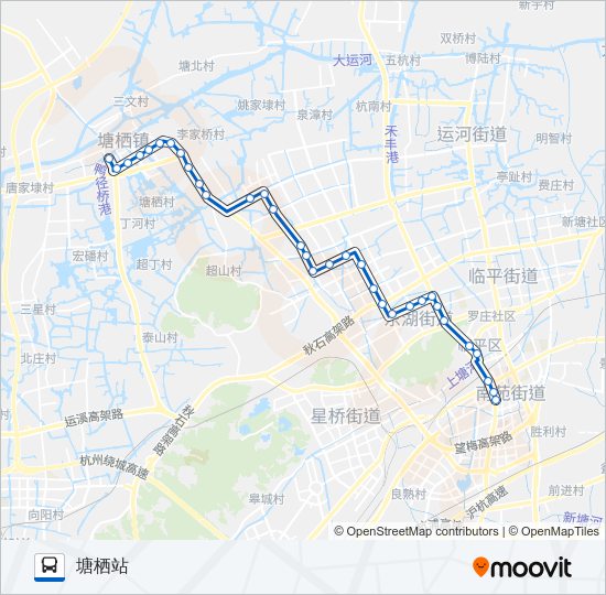 771路 bus Line Map