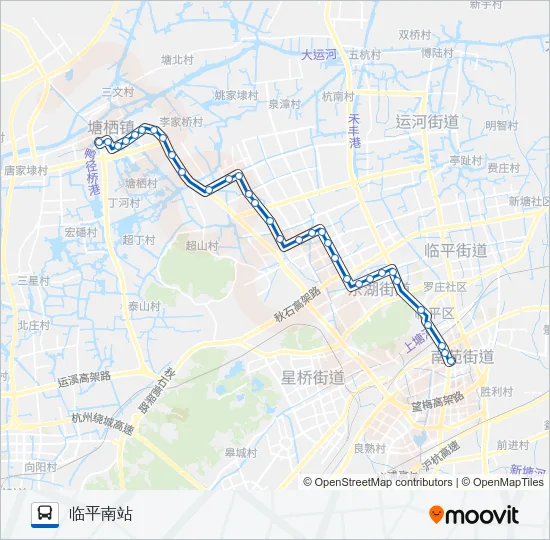 771路 Bus Line Map