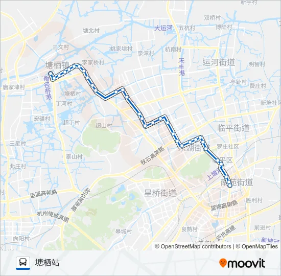 771路 Bus Line Map