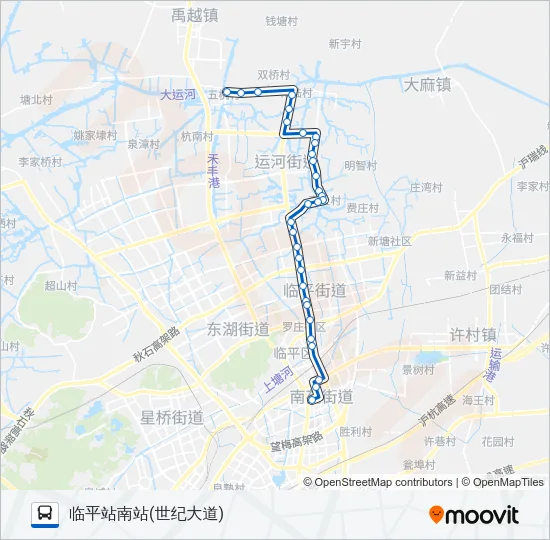 772路 Bus Line Map