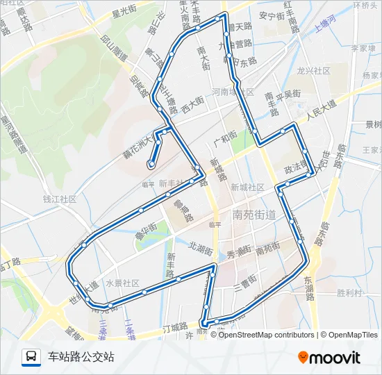 774路 Bus Line Map