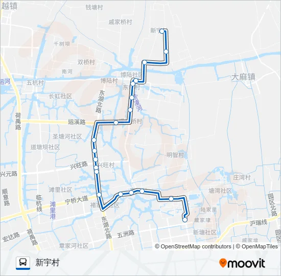 777路 Bus Line Map