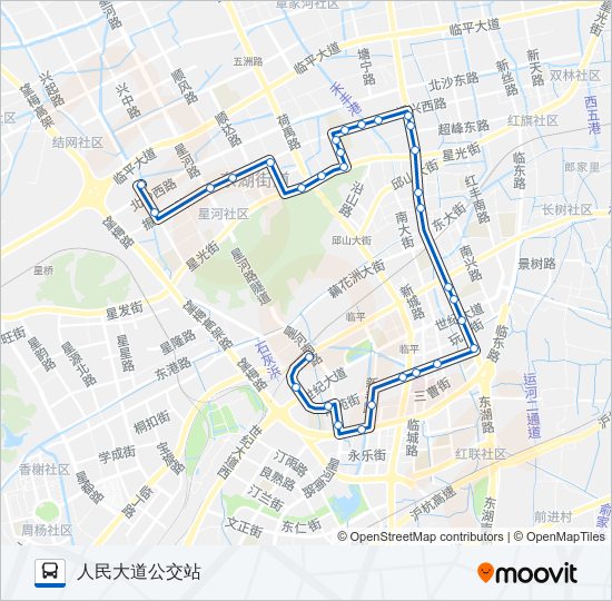 779路 bus Line Map