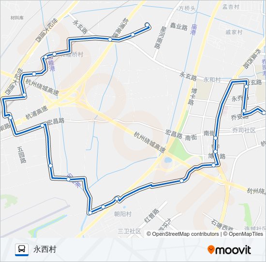 783路 bus Line Map