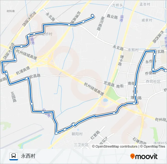 783路 Bus Line Map