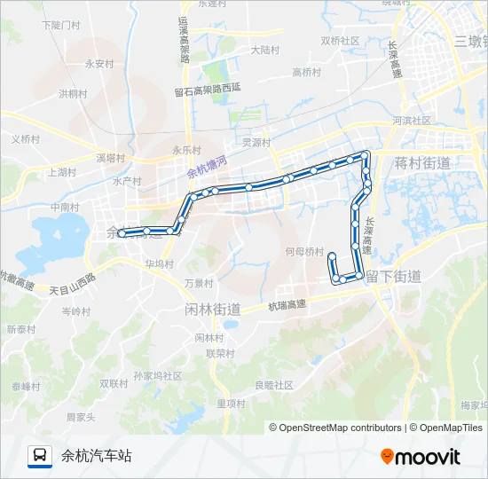 785路 Bus Line Map
