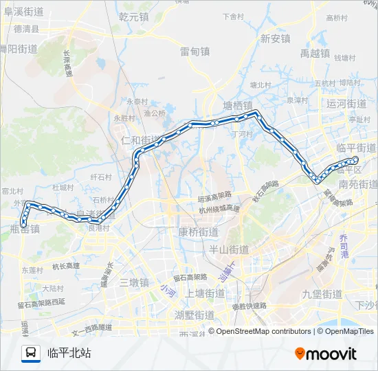 787路 Bus Line Map