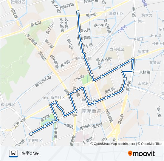 788路 bus Line Map