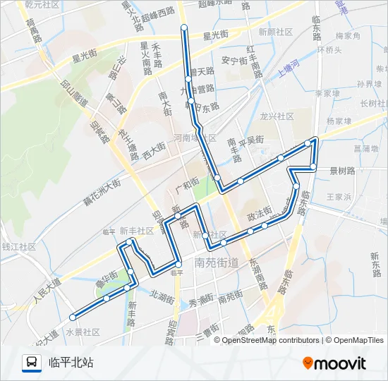 788路 Bus Line Map