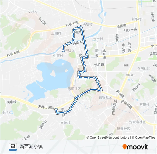789路 Bus Line Map