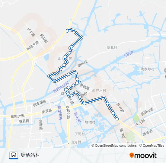 790路 Bus Line Map
