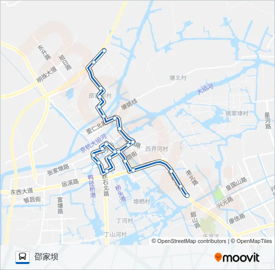 790路 Bus Line Map