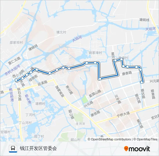 793路 Bus Line Map