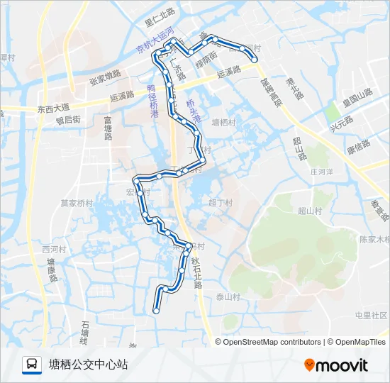 794路 Bus Line Map