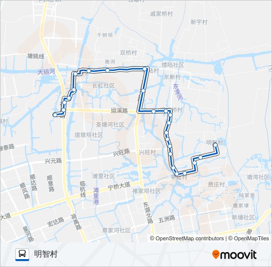 795路 bus Line Map