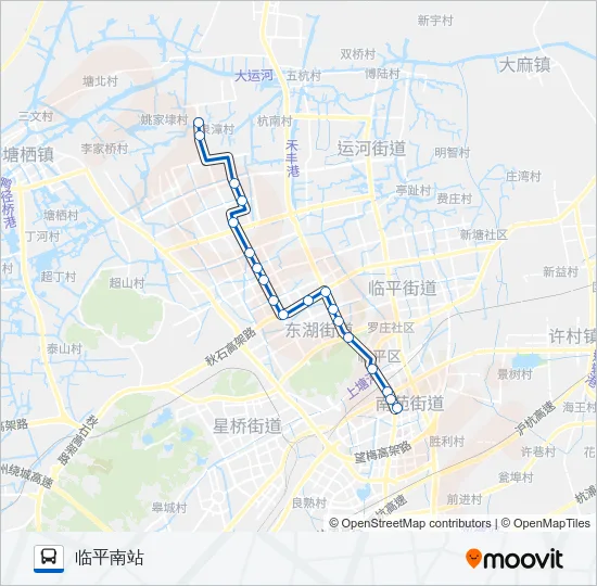 796路 Bus Line Map