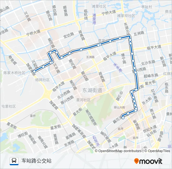 798路 Bus Line Map