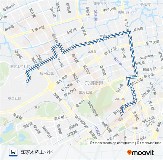 798路 Bus Line Map