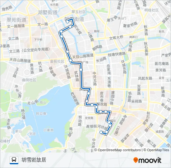 801路 Bus Line Map