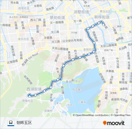 807路 Bus Line Map