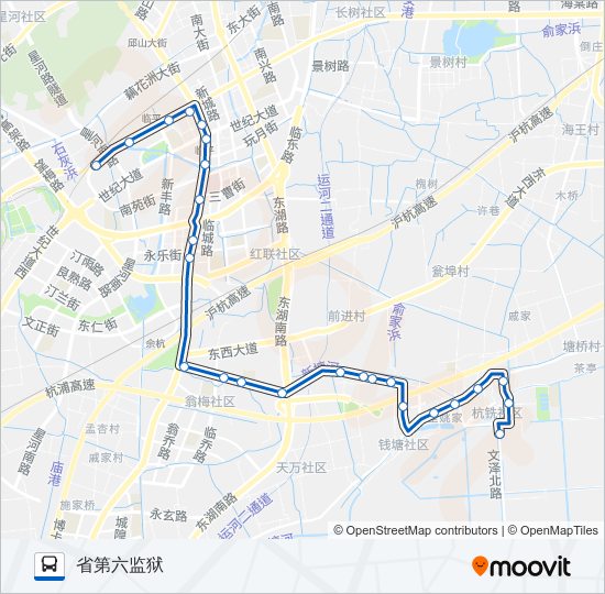 824路 bus Line Map