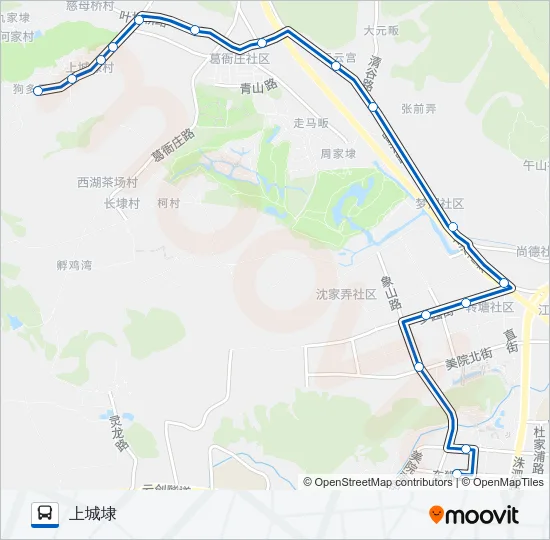 840路 Bus Line Map