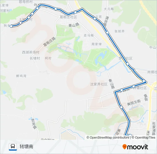 840路 Bus Line Map