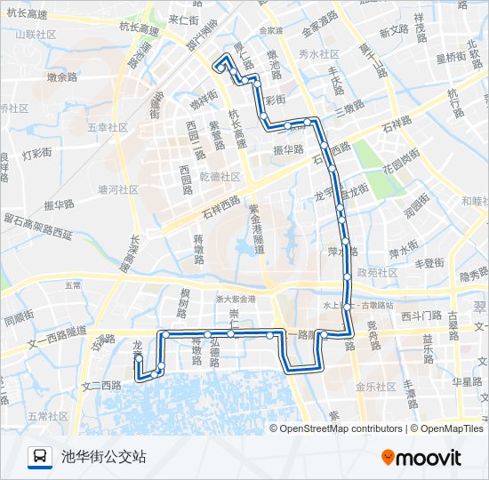 860路 bus Line Map